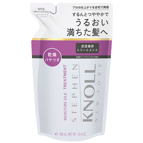 Stephen Knoll Moisture Silk Treatment Refill, 380ml (Green Floral Bouquet)