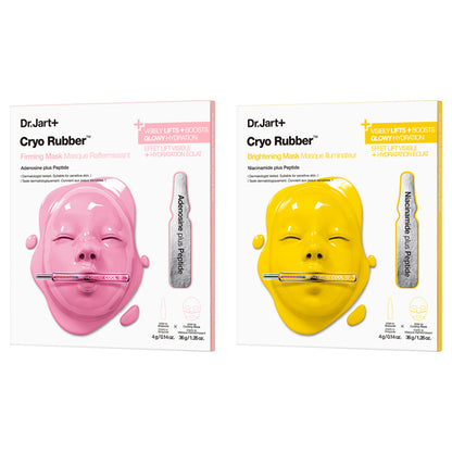 Dr.Jart+ Cryo Rubber Firming & Brightening Mask Set, 2 sheets