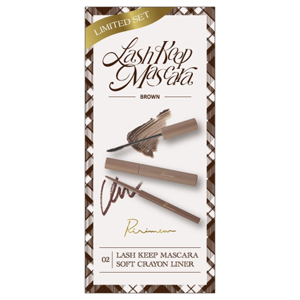 Ririmew Lash Keep Mascara Limited Set (02 Brown)