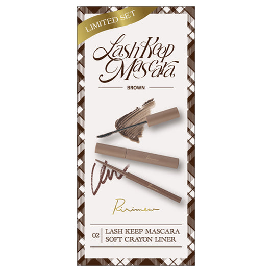 Ririmew Lash Keep Mascara Limited Set (02 Brown)