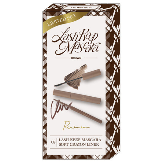 Ririmew Lash Keep Mascara Limited Set (02 Brown)