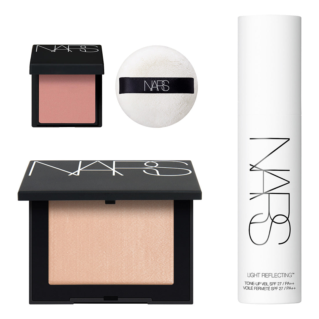 NARS Setting Powder & Tone-Up Veil Kit SPF27 PA++ (05555 FOG)