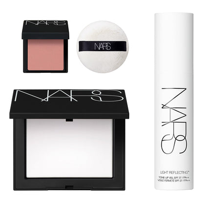 NARS Setting Powder & Tone-Up Veil Kit SPF27 PA++ (5894 CRYSTAL)
