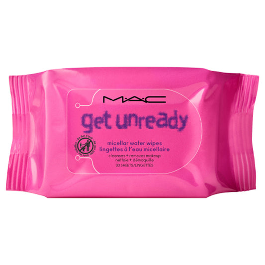 M.A.C Get Unready Micellar Water Wipes