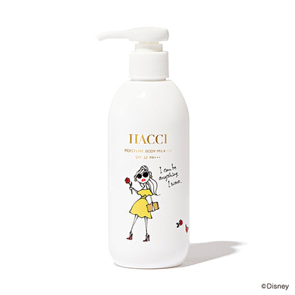 HACCI Moisture Body Milk UV SPF32 PA+++ Disney Limited Edition, 250ml (Fresh Floral La Cherie)