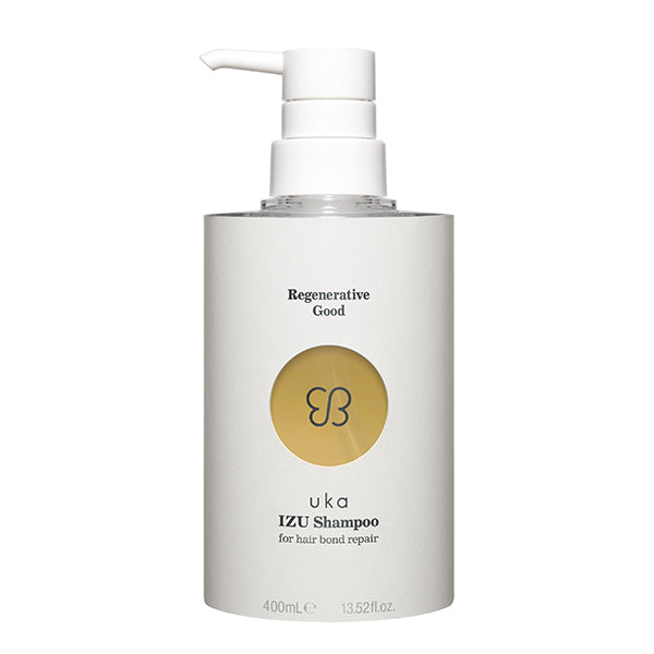 uka IZU Shampoo for hair bond repair, 400ml