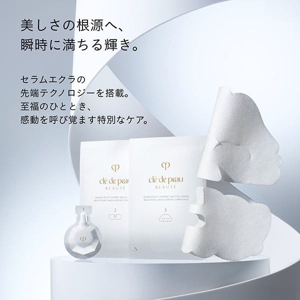 Clé de Peau Beauté Soin Masque Éclat S II, 6 Sets
