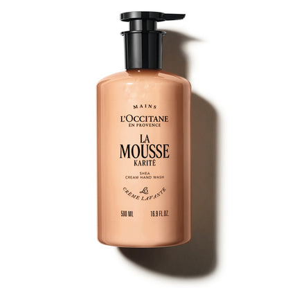 L’Occitane Shea Foaming Cream Hand Wash, 500ml