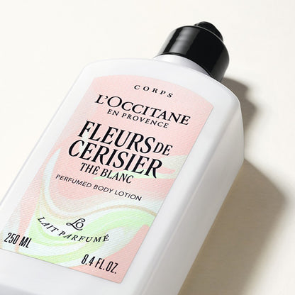 L’Occitane White Tea & Cherry Blossom Perfumed Body Milk, 250ml
