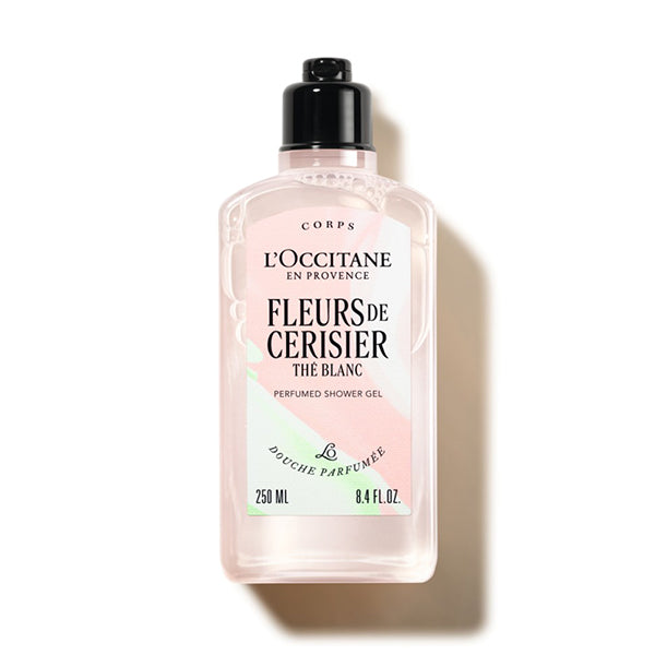 L’Occitane White Tea & Cherry Blossom Shower Gel, 250ml