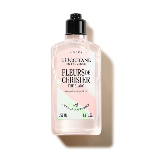 L’Occitane White Tea & Cherry Blossom Shower Gel, 250ml
