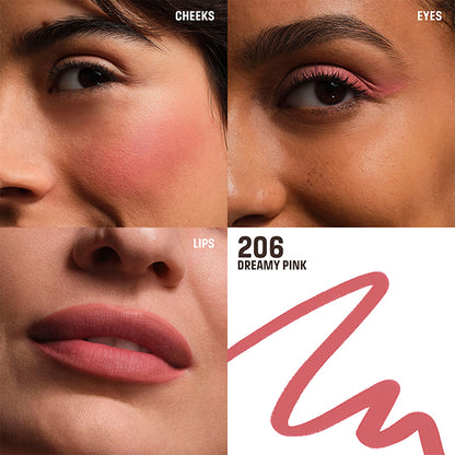 MAKE UP FOR EVER Artist Color Pencil 206 Dreamy Pink, 1.41g