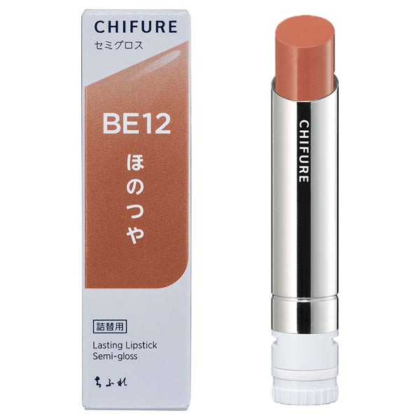 Chifure Lasting Lipstick Semi-Gloss Refill (BE12)