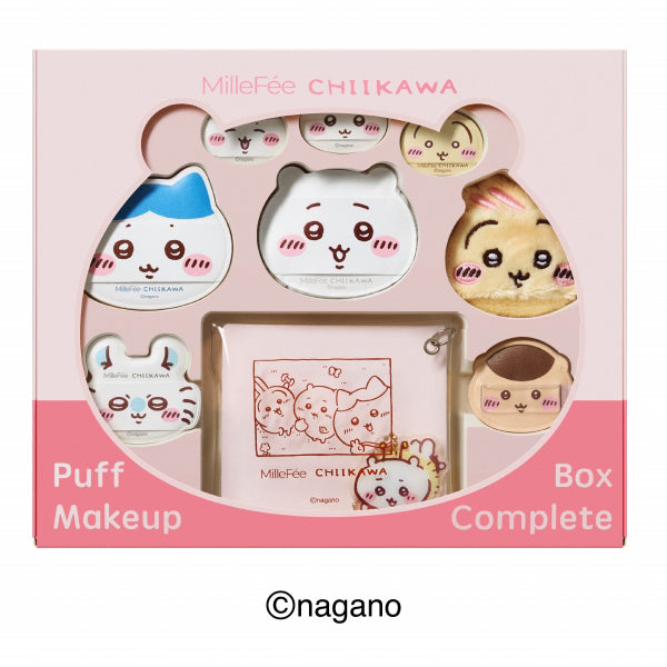 MilleFee Chiikawa Makeup Puff Complete Box