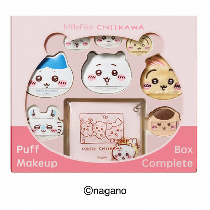 MilleFee Chiikawa Makeup Puff Complete Box