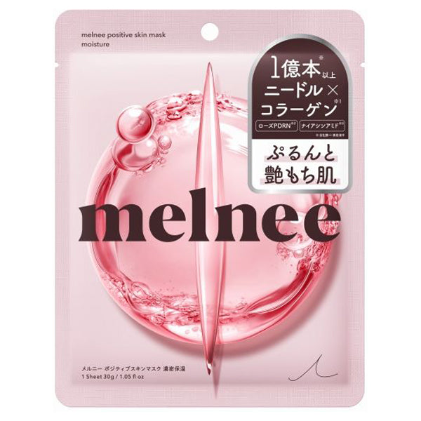 melnee Positive Skin Mask (Intensive Moisture), 1 Sheet