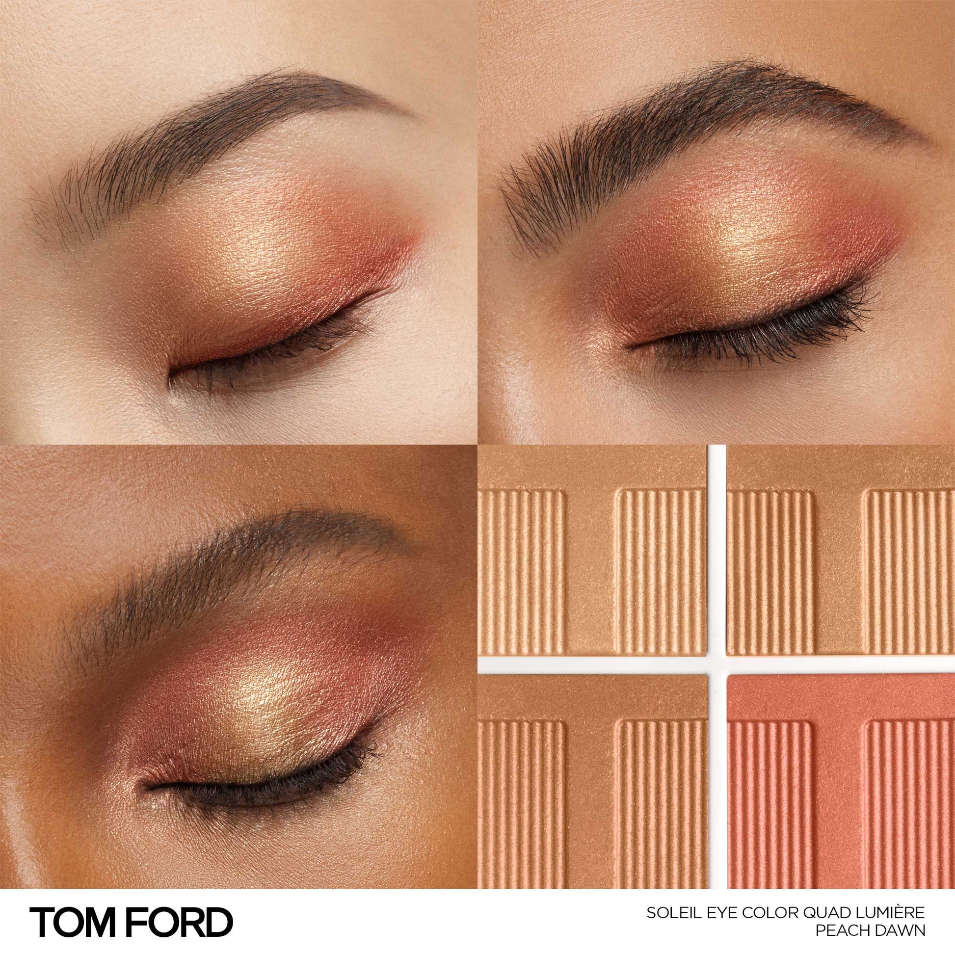 TOM FORD SOLEIL Eye Color Quad Lumière 41 (Peach Dawn)