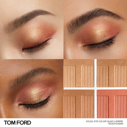 TOM FORD SOLEIL Eye Color Quad Lumière 41 (Peach Dawn)