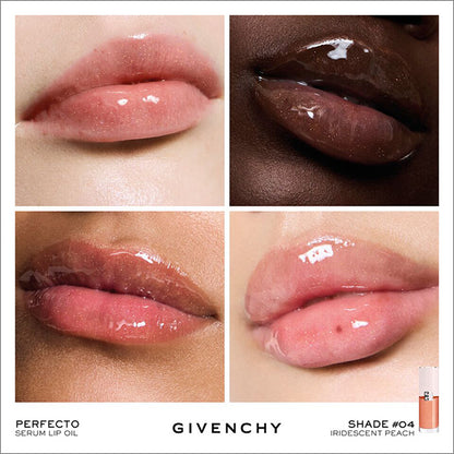GIVENCHY PFCT Serum Lip Oil (No.04 Iridescent Peach)