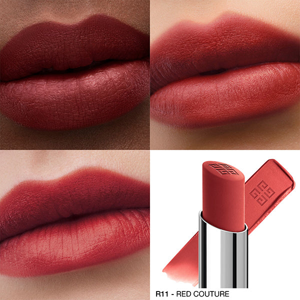 GIVENCHY Le Rouge Givenchy Velvet Matte Couture Collection 2026 (No.R11 Red Couture)