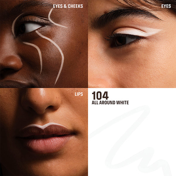 MAKE UP FOR EVER Artist Color Pencil 104 All-Around White, 1.41g