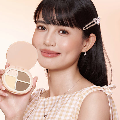 SHEGLAM Hyper Sclut Highlight & Contour Palette (Warm), 10g