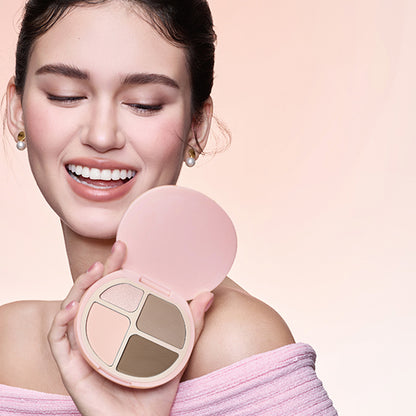 SHEGLAM Hyper Sclut Highlight & Contour Palette (Cool), 10g