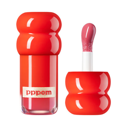 pppom Plump Pop Gloss P08 Rosy Fog, 3.5ml (Fresh Apple)