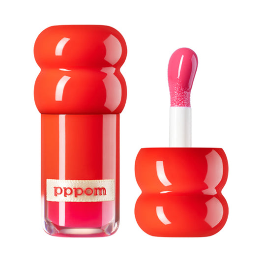 pppom Plump Pop Gloss P06 Vivid Bite, 3.5ml (Fresh Apple)
