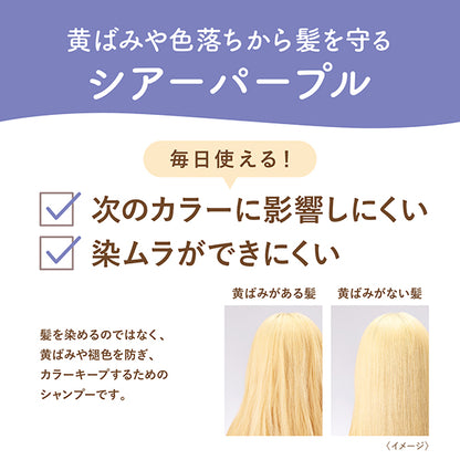 Blondy Me Color Foam Shampoo (Sheer Purple), 350ml