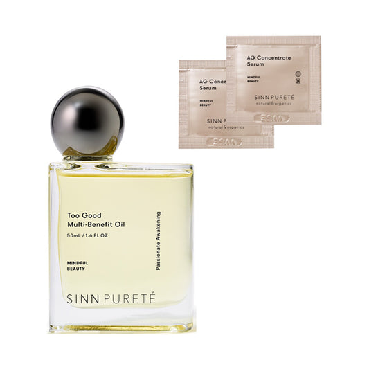 Sinn Purete' Too Good Multi-Benefit Oil Passionate Awakening & AG Serum a Set (Limited), 50ml