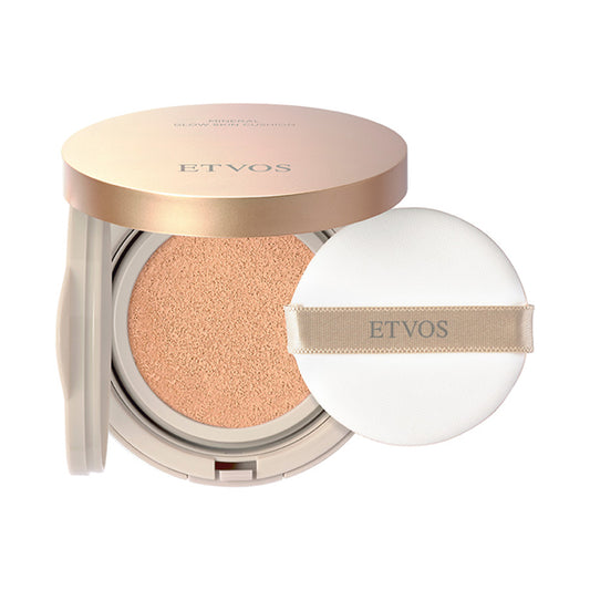 ETVOS Mineral Glow Skin Cushion SPF32 PA+++ (Light Pink), 12g