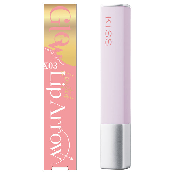 KiSS Lip Arrow Glow X (03 Lotus Syrup)