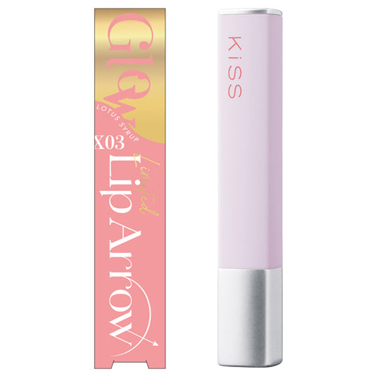 KiSS Lip Arrow Glow X (03 Lotus Syrup)
