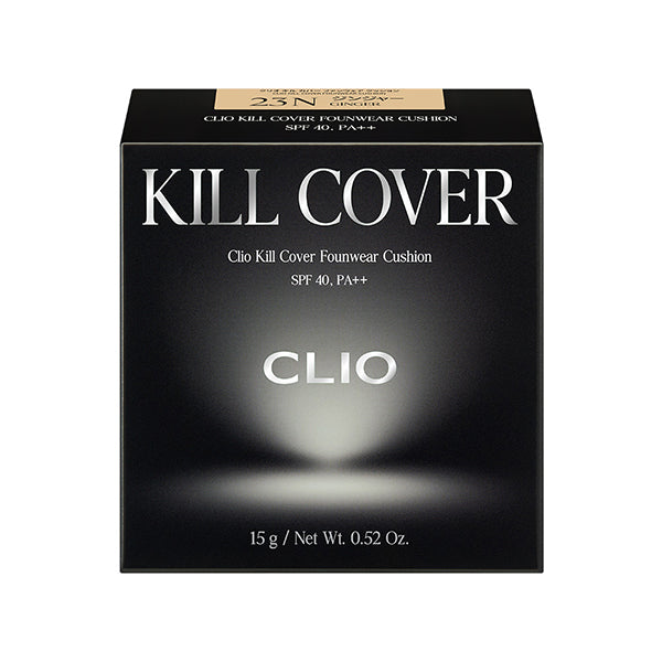 CLIO Kill Cover Founwear Cushion SPF40 (23N Ginger)