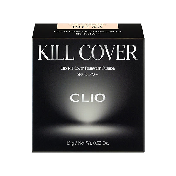 CLIO Kill Cover Founwear Cushion SPF40 (19C Light)