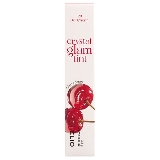 CLIO Crystal Glam Tint (28 Dry Cherry), 3.4g