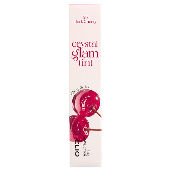 CLIO Crystal Glam Tint (25 Dark Cherry), 3.4g