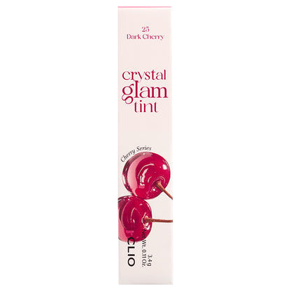 CLIO Crystal Glam Tint (25 Dark Cherry), 3.4g