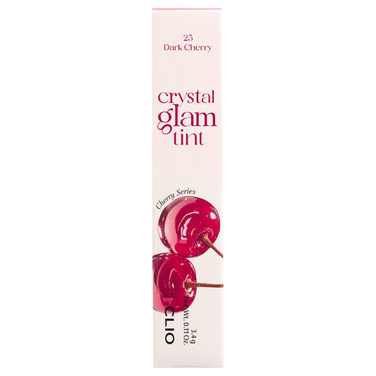 CLIO Crystal Glam Tint (25 Dark Cherry), 3.4g