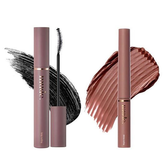 mude Long Lash Curling Mascara 01BL & Skinny Long Lash Curling Mascara 07DR