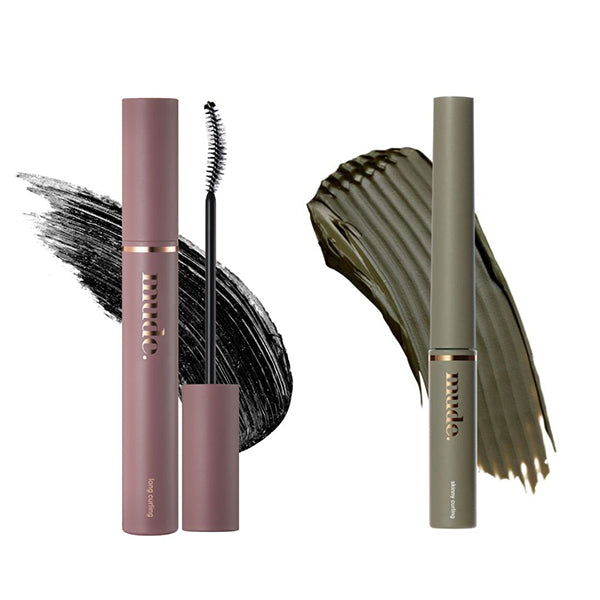 mude Long Lash Curling Mascara 01BL & Skinny Long Lash Curling Mascara 06DH