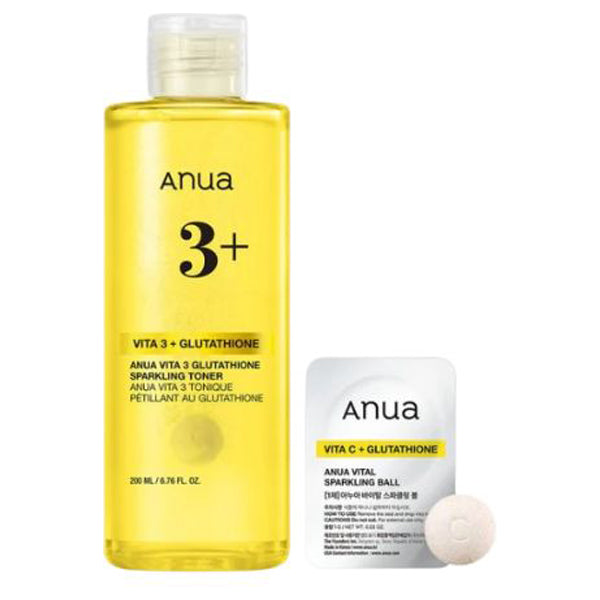 Anua Vitamin 3 Glutathione Sparkling Toner, 200ml