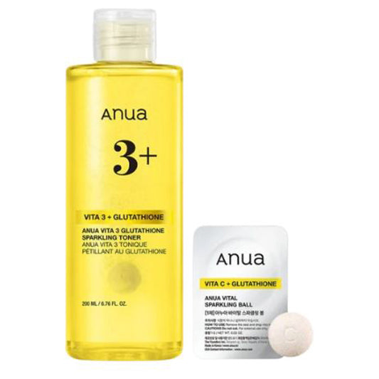 Anua Vitamin 3 Glutathione Sparkling Toner, 200ml