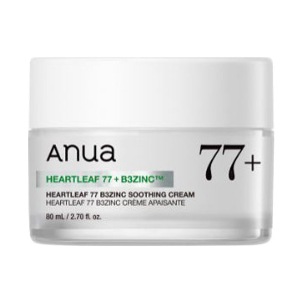 Anua Heartleaf 77 B3 Zinc Soothing Cream, 80ml