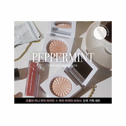 OFRA Highlighter Brush Set (Peppermint)