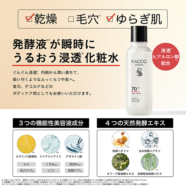 HACCO.PANDA Fermented Lotion N, 170ml