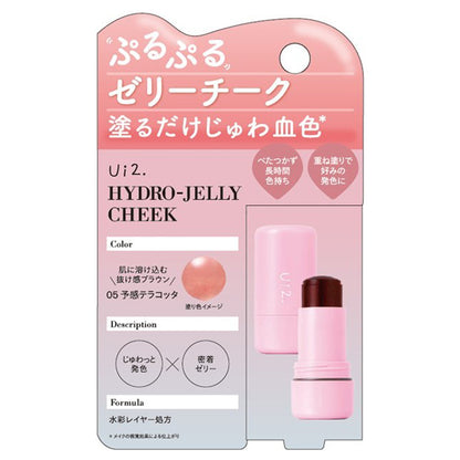 Ui2. Hydro Jelly Cheek (05 Premonition Terracotta), 8g