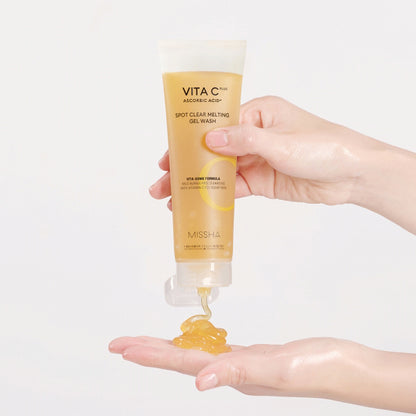 MISSHA Vita C Plus Gel Facial Wash, 120g