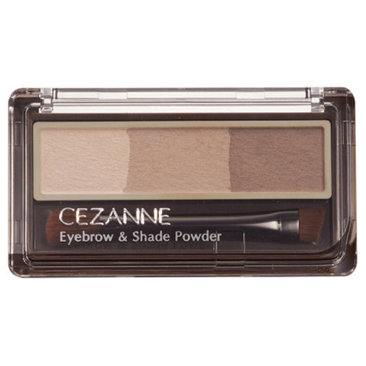 CEZANNE Eyebrow & Shade Powder (03 Soft Greige)